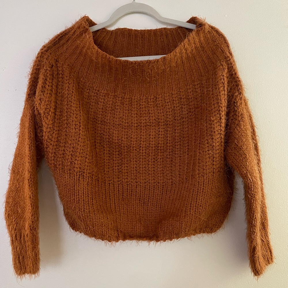 Off the shoulders sweater in size S.